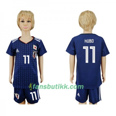 Fotball-VM 2018 Japan drakt Kubo 11 Barn Hjemmetrøye